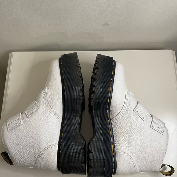 Dr. Martens Devon Flower Buckle Leather Platform - Picture 5 of 8